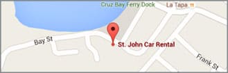 Locate St. John Car Rental