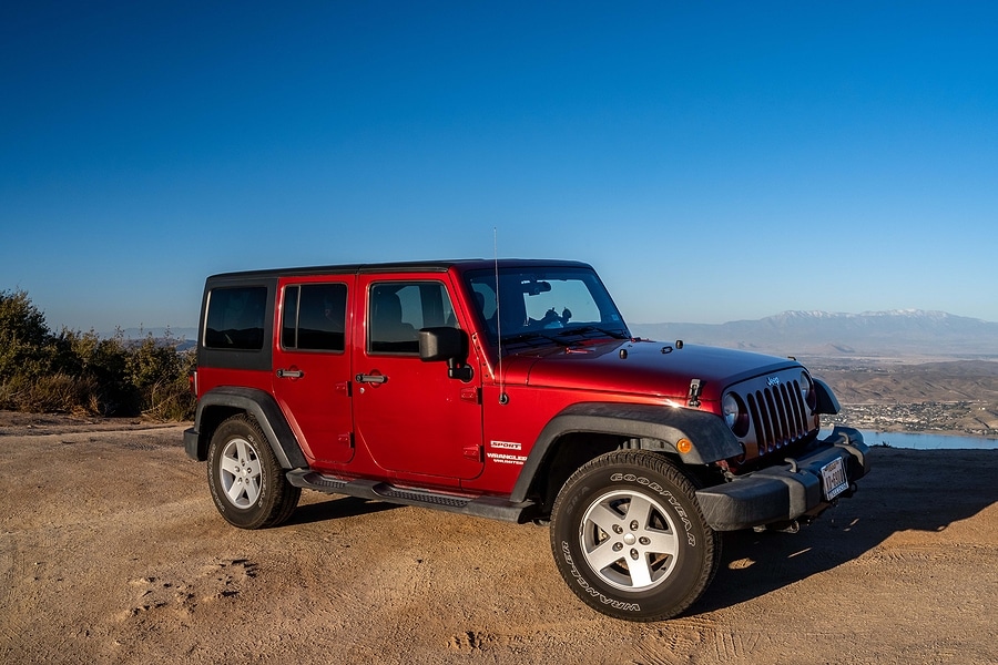 Rent a Jeep in St. John